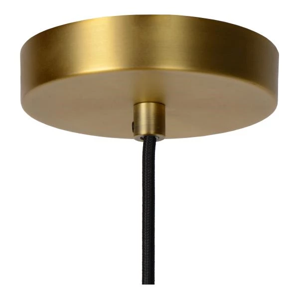 Lucide FIRMIN - Pendant light - Ø 30 cm - 1xE27 - Matt Gold / Brass - detail 1